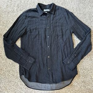 Vince button down